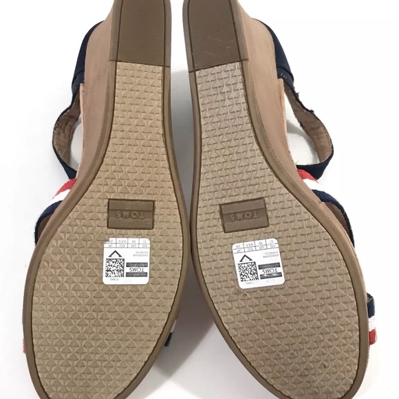 TOMS election collection charms wedge New Sz 12 - Picture 7 of 8